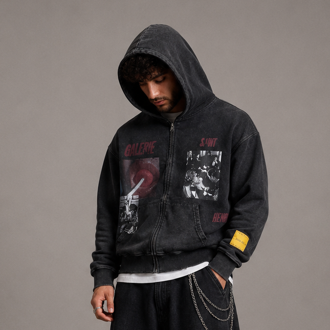 VXII- Totally Distressed Hoodie Kinda (Pre-order)