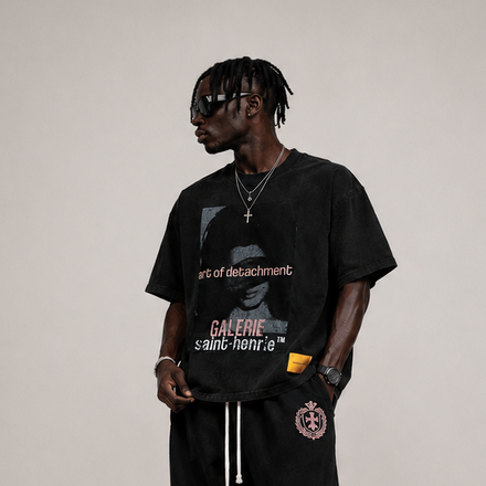 VXIX - Acid Wash Distressed T-Shirt (Pre-Order)